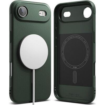 Ringke - Onyx MagSafe - iPhone 17 Air - Dark Green (Apple iPhone 17), Coque pour téléphone portable, Vert Ringke - Onyx MagSafe - iPhone 17 Air - Dark Green (Apple iPhone 17), Coque pour téléphone portable, Vert