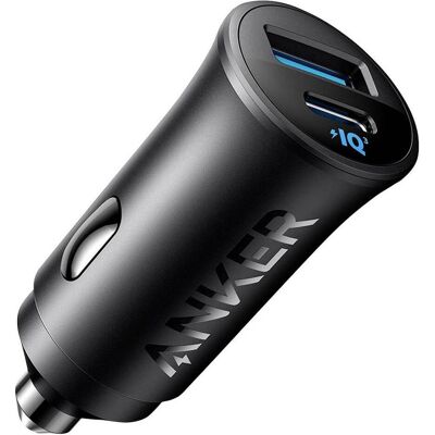 Anker Car Charger (30W, 2 Ports), Adaptateur pour véhicule, Noir Anker Car Charger (30W, 2 Ports), Adaptateur pour véhicule, Noir
