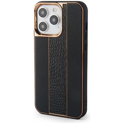 iLike Étui en cuir personnalisé pour iPhone 15 Pro Max (Apple iPhone 15 Pro Max), Coque pour téléphone portable, Noir iLike Étui en cuir personnalisé pour iPhone 15 Pro Max (Apple iPhone 15 Pro Max), Coque pour téléphone portable, Noir
