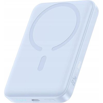 Baseus Banque d'alimentation EnerFill FM11 Ultra-Mini 10000mAh Niebieski (10000 mAh), Chargeur de secours, Bleu Baseus Banque d'alimentation EnerFill FM11 Ultra-Mini 10000mAh Niebieski (10000 mAh), Chargeur de secours, Bleu