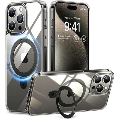Torras UPRO Ostand Clear (Apple iPhone 15 Pro Max), Coque pour téléphone portable, Transparent Torras UPRO Ostand Clear (Apple iPhone 15 Pro Max), Coque pour téléphone portable, Transparent