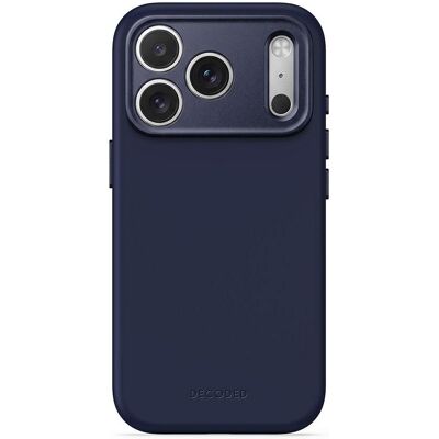 Decoded Coque arrière en silicone antimicrobienne pour iPhone 18 Pro, bleu Atlantique (Apple iPhone 17 Pro, Apple iPhone 18 Pro), Coque pour téléphone portable, Bleu Decoded Coque arrière en silicone antimicrobienne pour iPhone 18 Pro, bleu Atlantique (Apple iPhone 17 Pro, Apple iPhone 18 Pro), Coque pour téléphone portable, Bleu