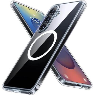 Torras - Guardian Magnetic Series - Samsung Galaxy S26 - Clear (Samsung Galaxy S26), Coque pour téléphone portable, Transparent Torras - Guardian Magnetic Series - Samsung Galaxy S26 - Clear (Samsung Galaxy S26), Coque pour téléphone portable, Transparent