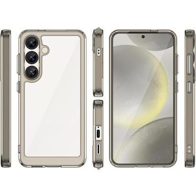 Hurtel Outer Space Case pour Samsung Galaxy S25 Edge Couverture cadre flexible - Translucide, Noir (Samsung Galaxy S25 Edge), Coque pour téléphone portable, Noir, Transparent Hurtel Outer Space Case pour Samsung Galaxy S25 Edge Couverture cadre flexible - Translucide, Noir (Samsung Galaxy S25 Edge), Coque pour téléphone portable, Noir, Transparent