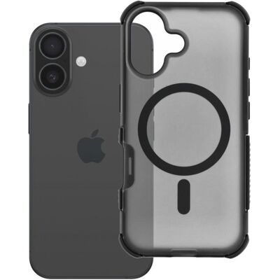Forcell Coque pour iPhone 16 « F-Protect BumperX Premium » compatible avec MagSafe, noire (Apple iPhone 16), Coque pour téléphone portable, Noir Forcell Coque pour iPhone 16 « F-Protect BumperX Premium » compatible avec MagSafe, noire (Apple iPhone 16), Coque pour téléphone portable, Noir
