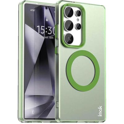 Imak Galaxy S25 Ultra - Schützende Acryl-Handyhülle mit Magnet (Samsung Galaxy S25 Ultra), Coque pour téléphone portable, Vert Imak Galaxy S25 Ultra - Schützende Acryl-Handyhülle mit Magnet (Samsung Galaxy S25 Ultra), Coque pour téléphone portable, Vert
