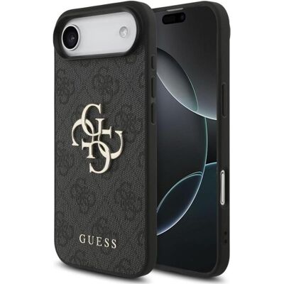 Guess PU 4G Metal Logo Case für Apple iPhone 17 Air - black (Apple iPhone 17), Coque pour téléphone portable, Noir Guess PU 4G Metal Logo Case für Apple iPhone 17 Air - black (Apple iPhone 17), Coque pour téléphone portable, Noir