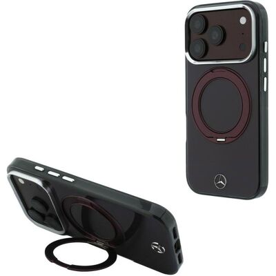 Mercedes Coque Case Ring Stand Iconic Logo MagSafe pour iPhone 18 Pro Max / 17 Pro Max, couleur bordeaux (Apple iPhone 17 Pro Max, Apple iPhone 18 Pro Max), Coque pour téléphone portable, Rouge Mercedes Coque Case Ring Stand Iconic Logo MagSafe pour iPhone 18 Pro Max / 17 Pro Max, couleur bordeaux (Apple iPhone 17 Pro Max, Apple iPhone 18 Pro Max), Coque pour téléphone portable, Rouge