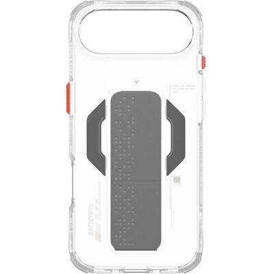 Skinarma Haxa Case for iPhone Air Magnetic Charging + Grip Stand Transparent (Apple iPhone Air), Coque pour téléphone portable, Transparent Skinarma Haxa Case for iPhone Air Magnetic Charging + Grip Stand Transparent (Apple iPhone Air), Coque pour téléphone portable, Transparent
