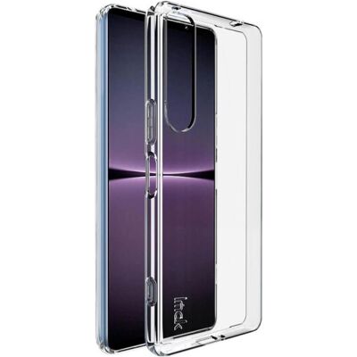 Imak Sony Xperia 1 IV - UX5 étui silicone transparent (Sony Xperia 1 IV), Coque pour téléphone portable, Transparent Imak Sony Xperia 1 IV - UX5 étui silicone transparent (Sony Xperia 1 IV), Coque pour téléphone portable, Transparent
