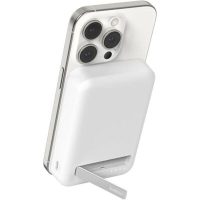 Belkin BoostCharge Pro (10000 mAh, 15 W, 38.50 Wh), Chargeur de secours, Blanc Belkin BoostCharge Pro (10000 mAh, 15 W, 38.50 Wh), Chargeur de secours, Blanc