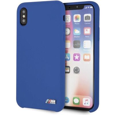 Coque en silicone BMW pour iPhone X/Xs - Marine Coque en silicone BMW pour iPhone X/Xs - Marine