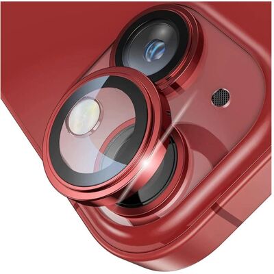 Lito - S+ Camera Glass Protector - iPhone 14 / iPhone 14 Plus - Red (Apple iPhone 14, Apple iPhone 14 Plus), Téléphone portable : film de protection, Rouge Lito - S+ Camera Glass Protector - iPhone 14 / iPhone 14 Plus - Red (Apple iPhone 14, Apple iPhone 14 Plus), Téléphone portable : film de protection, Rouge
