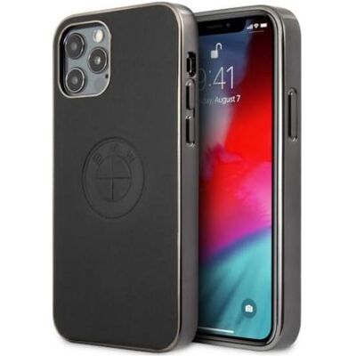 BMW Logo imprimé sur la couverture rigide en cuir (Apple iPhone 12, Apple iPhone 12 Pro), Coque pour téléphone portable, Noir BMW Logo imprimé sur la couverture rigide en cuir (Apple iPhone 12, Apple iPhone 12 Pro), Coque pour téléphone portable, Noir