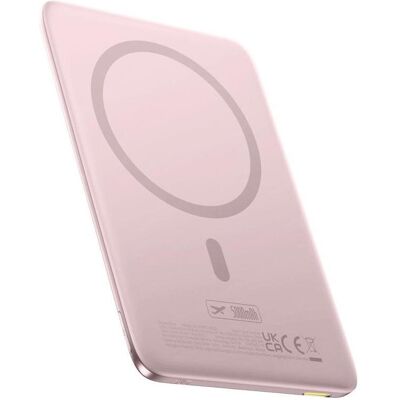 Baseus PicoGo AM41 20W Powerbank magnétique 5000mAh Nebula Pink (5000 mAh, 20 W), Chargeur de secours, Pink, Rose Baseus PicoGo AM41 20W Powerbank magnétique 5000mAh Nebula Pink (5000 mAh, 20 W), Chargeur de secours, Pink, Rose