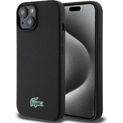 Lacoste Schutzhülle (Apple iPhone 15), Coque pour téléphone portable, Noir Lacoste Schutzhülle (Apple iPhone 15), Coque pour téléphone portable, Noir