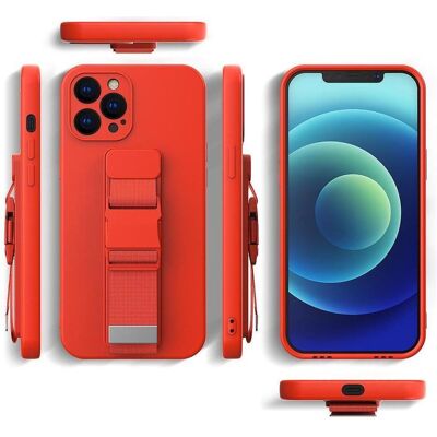 Hurtel Étui en corde étui en gel avec une chaîne lanyard sac lanyard iPhone 12 Pro noir (Apple iPhone 12 Pro), Coque pour téléphone portable, Noir Hurtel Étui en corde étui en gel avec une chaîne lanyard sac lanyard iPhone 12 Pro noir (Apple iPhone 12 Pro), Coque pour téléphone portable, Noir