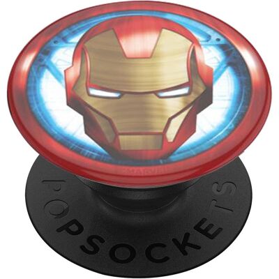 PopSockets Iron Man PopGrip, Support pour smartphone, Multicolore PopSockets Iron Man PopGrip, Support pour smartphone, Multicolore