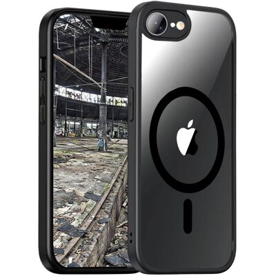 JT Berlin BackCase Pankow Hybrid MagSafe Apple iPhone 16e noir/transparent (11114) (Apple iPhone 16e, Apple iPhone 17e), Coque pour téléphone portable, Transparent, Noir JT Berlin BackCase Pankow Hybrid MagSafe Apple iPhone 16e noir/transparent (11114) (Apple iPhone 16e, Apple iPhone 17e), Coque pour téléphone portable, Transparent, Noir