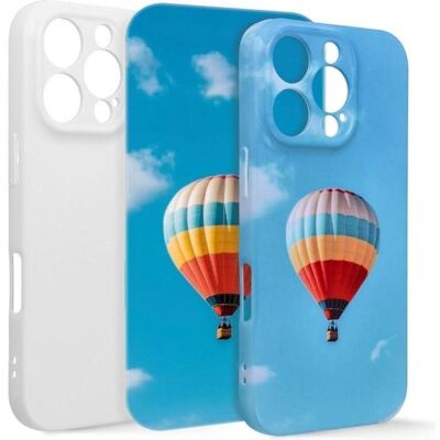 Forcell Back panel cover OEM Case soft for sublimation for IPHONE 15 PRO (Apple iPhone 15 Pro), Coque pour téléphone portable, Transparent Forcell Back panel cover OEM Case soft for sublimation for IPHONE 15 PRO (Apple iPhone 15 Pro), Coque pour téléphone portable, Transparent