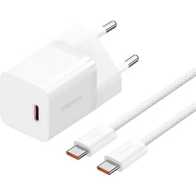 Chargeur USB-C Compact Baseus GaN5S 30W - Chargeur Murale Chargeur USB-C Compact Baseus GaN5S 30W - Chargeur Murale