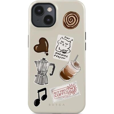 Burga Tough MagSafe Case Apple iPhone 15 - Oat Milk Please (Apple iPhone 15), Coque pour téléphone portable, Beige Burga Tough MagSafe Case Apple iPhone 15 - Oat Milk Please (Apple iPhone 15), Coque pour téléphone portable, Beige