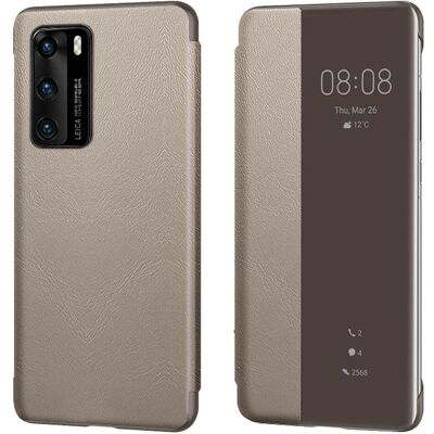Folio Smart View Huawei Khaki - Coque pour Mobile Folio Smart View Huawei Khaki - Coque pour Mobile