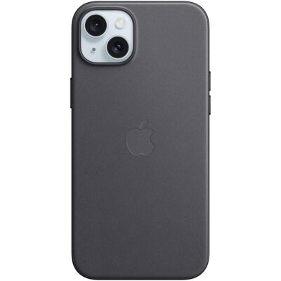 Etui en tissu fin avec MagSafe (Apple iPhone 14 Plus, Apple iPhone 15 Plus), Coque pour téléphone portable, Noir Etui en tissu fin avec MagSafe (Apple iPhone 14 Plus, Apple iPhone 15 Plus), Coque pour téléphone portable, Noir