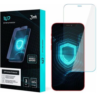 3MK iPhone 12 / 12 Pro 1UP Film For Mobile Gaming 3Pcs (Apple iPhone 12, Apple iPhone 12 Pro), Téléphone portable : film de protection, Noir 3MK iPhone 12 / 12 Pro 1UP Film For Mobile Gaming 3Pcs (Apple iPhone 12, Apple iPhone 12 Pro), Téléphone portable : film de protection, Noir