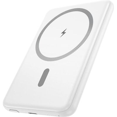 Hoco J140A, 5000mAh, 20W, PD + QI, Weiss (5000 mAh, 20 W, 19.25 Wh), Chargeur de secours, Blanc Hoco J140A, 5000mAh, 20W, PD + QI, Weiss (5000 mAh, 20 W, 19.25 Wh), Chargeur de secours, Blanc
