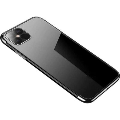 Hurtel Etui Clear Color TPU gel cover with a metallic frame pour Samsung Galaxy A13 5G noir (Samsung Galaxy A13 5G), Coque pour téléphone portable, Noir Hurtel Etui Clear Color TPU gel cover with a metallic frame pour Samsung Galaxy A13 5G noir (Samsung Galaxy A13 5G), Coque pour téléphone portable, Noir