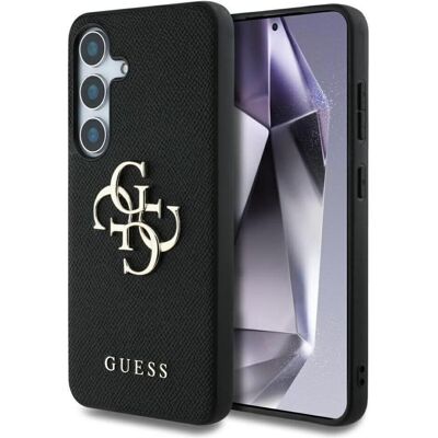 Coque Noire Guess Samsung Galaxy S25 Plus - Logo 4G Classique Coque Noire Guess Samsung Galaxy S25 Plus - Logo 4G Classique