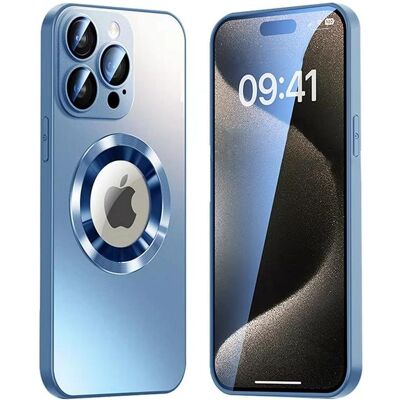 SiGN iPhone 17 Pro Magnetic Case with Lens Cover & Logo View - Blue (Apple iPhone 17 Pro), Coque pour téléphone portable, Bleu SiGN iPhone 17 Pro Magnetic Case with Lens Cover & Logo View - Blue (Apple iPhone 17 Pro), Coque pour téléphone portable, Bleu