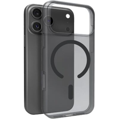 Puro Daylight Magsafe-kompatible Silikonhülle für iPhone 17 Pro Max – durchscheinendes Schwarz (Apple iPhone 17 Pro Max), Coque pour téléphone portable, Noir, Transparent Puro Daylight Magsafe-kompatible Silikonhülle für iPhone 17 Pro Max – durchscheinendes Schwarz (Apple iPhone 17 Pro Max), Coque pour téléphone portable, Noir, Transparent