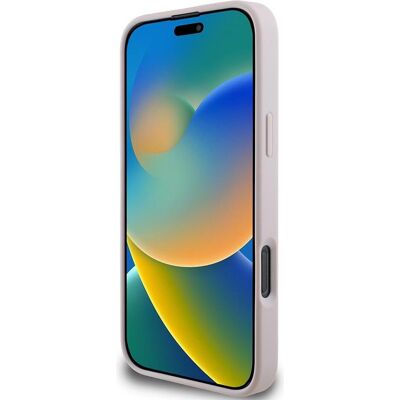 Étui rose Guess pour iPhone 16 Pro Max 6.9 avec logo 4G - Coque Étui rose Guess pour iPhone 16 Pro Max 6.9 avec logo 4G - Coque