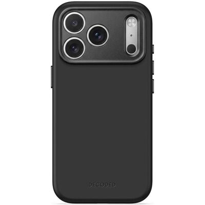 Decoded Coque arrière en silicone antimicrobienne pour iPhone 18 Pro Max, couleur Carbon Black (Apple iPhone 17 Pro Max, Apple iPhone 18 Pro Max), Coque pour téléphone portable, Noir Decoded Coque arrière en silicone antimicrobienne pour iPhone 18 Pro Max, couleur Carbon Black (Apple iPhone 17 Pro Max, Apple iPhone 18 Pro Max), Coque pour téléphone portable, Noir