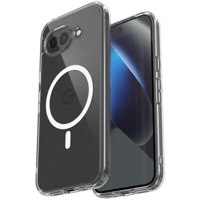 Crong Hybrid Clear Magnetic - Etui MagSafe Google Pixel 10a (przezroczysty) (Google Pixel 10a), Coque pour téléphone portable, Transparent Crong Hybrid Clear Magnetic - Etui MagSafe Google Pixel 10a (przezroczysty) (Google Pixel 10a), Coque pour téléphone portable, Transparent