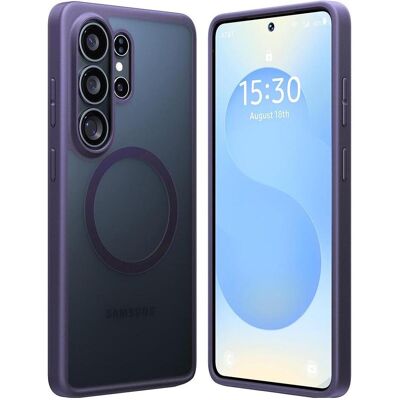 Torras - Guardian Magnetic Series - Samsung Galaxy S26 Ultra - Dark Purple (Samsung Galaxy S26 Ultra), Coque pour téléphone portable, Violet Torras - Guardian Magnetic Series - Samsung Galaxy S26 Ultra - Dark Purple (Samsung Galaxy S26 Ultra), Coque pour téléphone portable, Violet