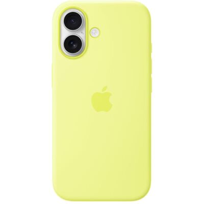 Silicone Case with MagSafe (Apple iPhone 17), Coque pour téléphone portable, Jaune Silicone Case with MagSafe (Apple iPhone 17), Coque pour téléphone portable, Jaune