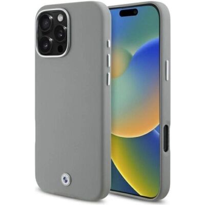 Coque Métal Grise pour iPhone 16 Pro Max - Smartphone Hülle Coque Métal Grise pour iPhone 16 Pro Max - Smartphone Hülle