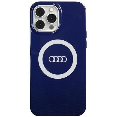 Coque Audi IML Big Logo MagSafe pour iPhone 13 Pro Max - Bleu Coque Audi IML Big Logo MagSafe pour iPhone 13 Pro Max - Bleu