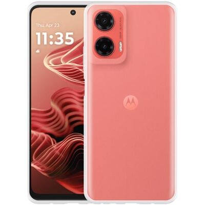 Just in Case Coque arrière en TPU transparente pour Motorola Moto G35 5G (Motorola Moto G35), Coque pour téléphone portable, Transparent Just in Case Coque arrière en TPU transparente pour Motorola Moto G35 5G (Motorola Moto G35), Coque pour téléphone portable, Transparent