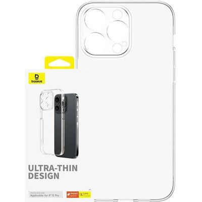 Coque Magnétique Translucide pour iPhone 15 Pro - Étui Coque Magnétique Translucide pour iPhone 15 Pro - Étui