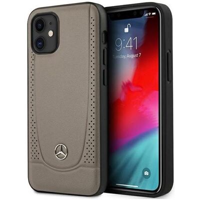 Coque dure marron pour iPhone 12 mini Mercedes-Benz - Étui Smartphone Coque dure marron pour iPhone 12 mini Mercedes-Benz - Étui Smartphone