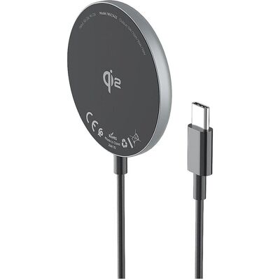 Wozinsky 15W Kabelloses Qi2 Induktives Ladegerät - Schwarz (15 W), Chargeur sans fil, Noir Wozinsky 15W Kabelloses Qi2 Induktives Ladegerät - Schwarz (15 W), Chargeur sans fil, Noir