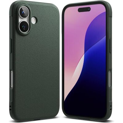 Ringke - Onyx - iPhone 16 - Dark Green (Apple iPhone 16), Coque pour téléphone portable, Vert Ringke - Onyx - iPhone 16 - Dark Green (Apple iPhone 16), Coque pour téléphone portable, Vert