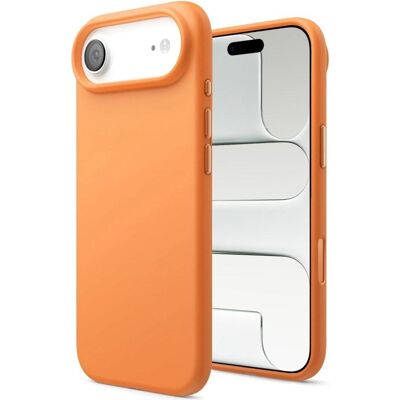 Screenguard Liquid Silicone Tangerine Case Apple iPhone Air Hülle (Apple iPhone Air), Coque pour téléphone portable, Orange Screenguard Liquid Silicone Tangerine Case Apple iPhone Air Hülle (Apple iPhone Air), Coque pour téléphone portable, Orange