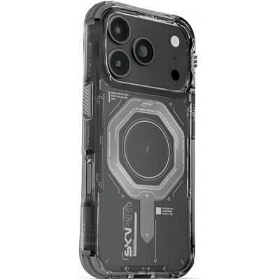 Skinarma Magma Case for iPhone 17 Pro Magnetic Charging Graphite (Apple iPhone 17 Pro), Coque pour téléphone portable, Gris Skinarma Magma Case for iPhone 17 Pro Magnetic Charging Graphite (Apple iPhone 17 Pro), Coque pour téléphone portable, Gris