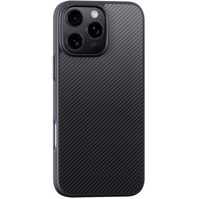 Devia Coque de protection magnétique en Kevlar pour iPhone 16 Pro Max, noire / ultra-fine / résistante (Apple iPhone 16 Pro Max), Coque pour téléphone portable, Noir Devia Coque de protection magnétique en Kevlar pour iPhone 16 Pro Max, noire / ultra-fine / résistante (Apple iPhone 16 Pro Max), Coque pour téléphone portable, Noir