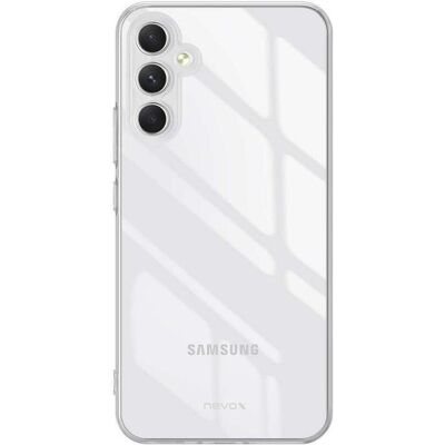Nevox StyleShell Flex Samsung A35 (Samsung Galaxy A35), Coque pour téléphone portable, Transparent Nevox StyleShell Flex Samsung A35 (Samsung Galaxy A35), Coque pour téléphone portable, Transparent